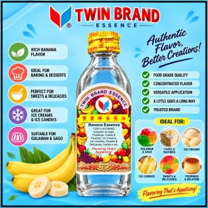 Banana Essence – Flavor Perfection in Every Drop 25mL