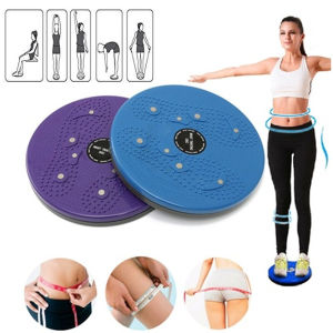 Đĩa xoay eo tập thể dục 360 độ bàn xoay tập cơ bụng eo thon giảm cân tại nhà phòng gym có hạt massage bàn chân cực tốt