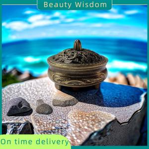Beauty Wisdom Dragon Phoenix Pocket Hollow Out Incense Stick Burner Brass Incense Holder Buddhist Utensils Incense Burner Lotus Incense Censer