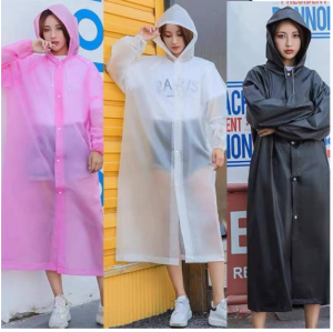 Eva Raincoat color Women and Men General Fashion Waterproof