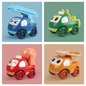 FAMILY`S CHOICE Baby Toys Car Boy Inertia Car Fire Engineering Vehicle 1-4 Years Old Baby Toy Vehicles For Gifts