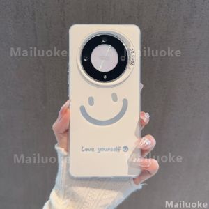Honor X9B X9A Case Honor X9C Smart Minimalist Style Phone Case Smiley Face Pattern Higher Than The Camera Design protection