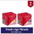 PONDS AGE MIRACLE DAY CREAM 20 GR/NIGHT CREAM 10 GR - ORIGINAL 100%. 