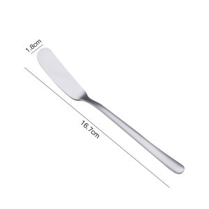 304 Stainless Steel Titanium Avocado Knife Western Food Butter Jam Spatula Cream Decorating Knife Kitchen Utensils