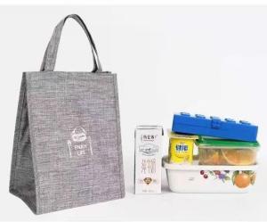 Insulated Lunch Bag Zipper Enjoy Life Hand Thermal Bag Food Storage Bag