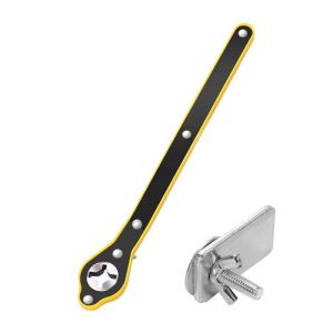 Auto Labor-saving Jack Ratchet Wrench Scissor Jack Garage Tire Wheel Lug Wrench Long Handle Wrench Car Repair Tool