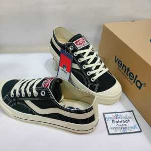 SEPATU VENTELA P76 HIGH AND LAW public BLACK NATURAL SEPATU SEKOLAH KULIAH KERJA PRIA