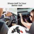LISEN Magnetic Phone Holder for Car, [Easily Install] Car Phone Holder Mount [6 Strong Magnets] Cell Phone Holder for Car [Case Friendly] iPhone Car Holder Compatible with All Smartphones & Tablets. 