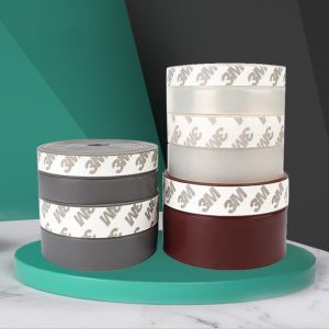 CETH เทปซีล เทปติดช่องว่างประตู สีใส 1M ซิลิโคน ติดขอบประตู หน้าต่าง ป้องกันลม 4 สี ความกว้าง 2 ขนาด(25mm/45 mm)