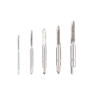 Professional Grade Hand Tap Set 5Sizes 3mm 4mm 5mm 6mm 8mm Heat Treated Steel Durability Metal Threading Tool 5pc