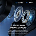 VIVAN Wireless Microphone VWA-M8  High Quality Sound Recording  AI Noise Reduction  Clip On Plug & Play - Garansi 12 Bulan. 