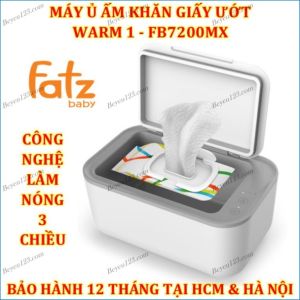 (Warm 1) Máy ủ ấm khăn giấy ướt với công nghệ làm nóng 3 chiều Fatzbaby Fatz FB7200MX MGG