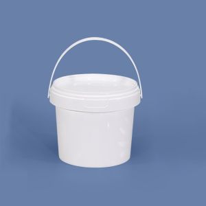 RUMI 10pcs 500/750/1000ml Milk Tea Bucket with Lid Food Grade Plastic Food Storage Jar Bar Tool Heat Resistant Ice Cube Bucket Milk Tea Shop