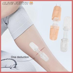 CISWGE Zipper Band-aid Painless Wound Closure Patch Suture-free Wound Dressing Patches Zip Suture Reducer Band Aid Outdoor Portable