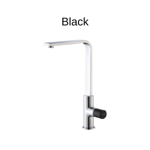 Rubine Bologna BO 3147 CH Sink Mixer Tap (Rose Gold/Chrome/Black)