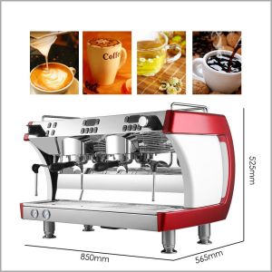 Gemilai CRM3201 Double Head Group 9 Bar Rotary Pump Commercial Italian Semi-automatic Espresso Machine