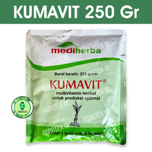 KUMAVIT 250 gram Vitamin Penambah Nafsu Makan Ayam