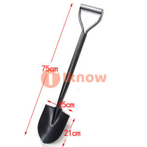 I know Digging soil shovel outdoor gardening shovel farming agricultural tools vegetable manganese steel