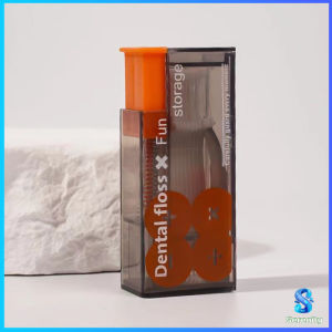Serenity กล่องเก็บไหมขัดฟัน อัตโนมัติ ป๊อปอัพ  ขนาดพกพา Floss storage box