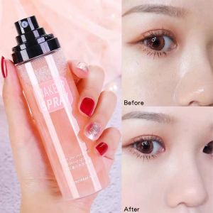 New Kiss Beauty Makeup Spray 110ml Pink Peach Dream Star Shine Fixed Makeup Spray Finishing Spray