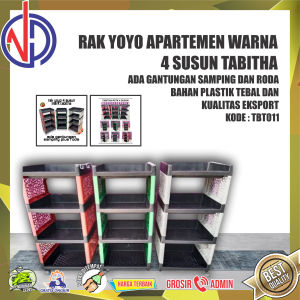 RAK YOYO/RAK APARTEMENT/RAK 4 SUSUN FREE PACKING DUS VD