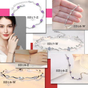 Pos Dari Kl - Sb16/Rantai Tangan/Bracelet/Silver Bracelet/Rantai/Gelang/Rantai Perempuan/Plated/Fashion
