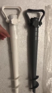 Adjustable Beach Umbrella Sand Ground Anchorage Stand Umbrella Stretch Stand Holder for Fishing Rod Sun Beach Garden