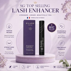 GLASH Keratin Peptide Lash Elixir Serum (Best Seller)