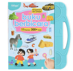 MEKANSM Smart Book Bersuara Indonesia Inggris Mainan Anak Buku Edukasi Belajar