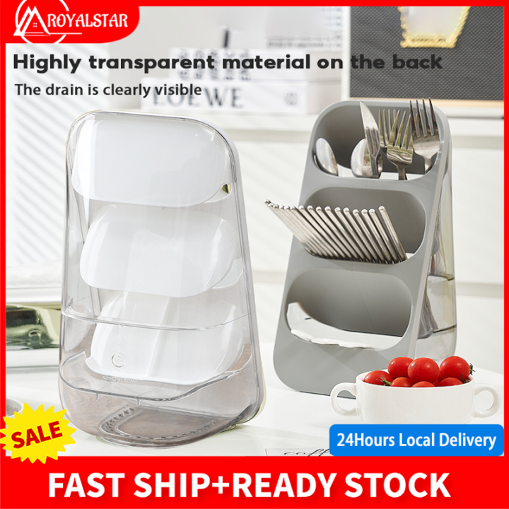 Royalstar Slanting Chopstick Tube Utensil Holder Kitchen Counter ...