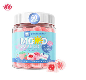 [COD] Lilicare Sugar Free Calm Filled Gummies For Adults With Ashwagandha And Vegan Omega 3 Natural Relax Calming Gummies Supplements with L-Theanine & CoQ10 Adaptogenic Gummies for Mood