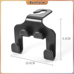 B.F. Multifunctional Car Cup Holder Seat Back Bag Hanging Hook Rear Seat Phone Support Stand Storage