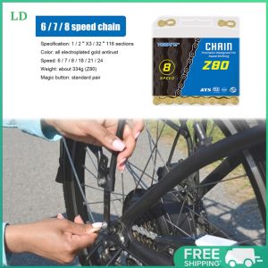 COD [Free Shipping] Premium MTB Chains for Variable Speed - Anti-Rust Bike Chain Parts for Outdoor Adventures