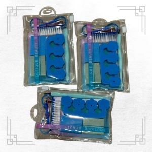 FH Manicure Pedicure Set Alat Perawatan Kuku 6in1 / Alat Manicure Pedicure dengan Pemisah Jari