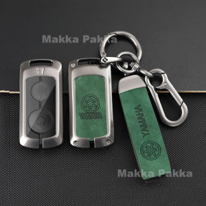 COD Premium Cover Remote 1 Set Kunci Cangkang Remote Control Kunci Kulit Logam Remote Control Kunci Cangkang Yamaha Grand Filano / Nmax / Xmax