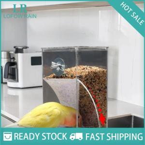 LF Wholesale✨Flash Sale ✨ กล่องให้อาหารนกขนาดเล็กขนาดกลาง กล่องให้อาหารนกที่ทนทาน