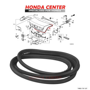 Karet Pintu Bagasi Honda Accord Cp2 2008 2009 2010 2011 2012