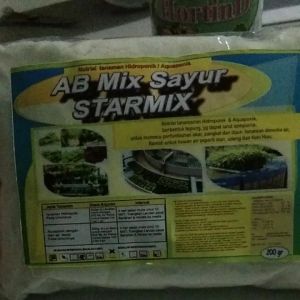 Pupuk/Nutrisi Hidroponik AB Mix Starmix 200 Gram