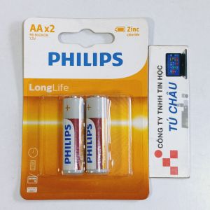 Pin AA Philips R6 MIGNON 1.5V (R6L2B/97 Zinc chloride)