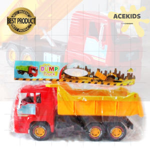 Mainan Truk Pasir Sedang Miniatur Dump Truck Truk Oleng Murah Kualitas Original - OCT6001