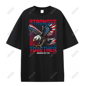 Molisa แฟชั่นสตรีท เสื้อยืด Printed Tshirt ใส่ได้ทั้งชายและหญิง S-4XL ผ้าcotton 100% เสื้อ 68187#