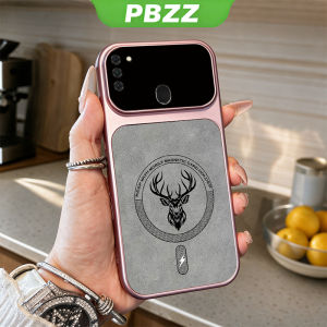 PBZZ Case for SAMSUNG a10s a11 A20S A21S a20 A30 phone casing anxiety Softcase Silicone shockproof Cover new design aesthetic cute gold Cartoon of animal elk for boys JSQML2