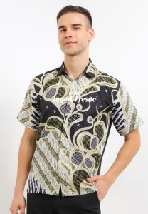 Kemeja Batik Pria Lengan Pendek Premium Size M L XL XXL / Batik JT / Baju Batik Pria Lengan Pendek