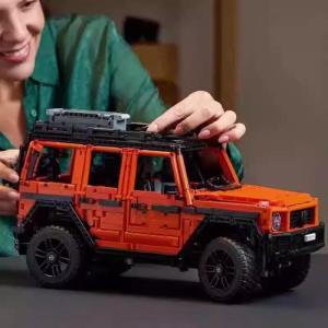 Đồ chơi lắp ráp xe địa hình cơ khí Mer-Benz G-Class tỉ lệ 1:8 – tương thích LEGO cho trẻ em