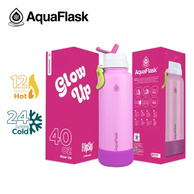 [SULIT SALE] AquaFlask Colorwave Flip Sip Lid Insulated Bottle (14oz/18oz/22oz/40oz)