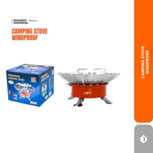 Bisa COD Kompor Camping Mini Anti Angin Portable - Kompor Gas Mini Anti Angin Untuk Camping
