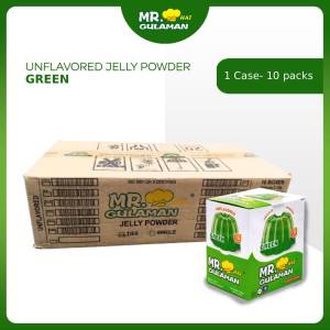 Mr. Hat Gulaman Unflavored Green Innerbox