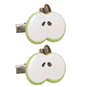 2PCS Cartoon Theme Hair Clip Strong Hold Hair Barrette Styling Accessories for School Girls Everyday Wear