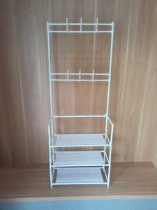 BISA COD SHENAR STAND HANGER RAK GANTUNGAN BAJU RAK GANTUNGAN MULTIFUNGSIRak Gantungan Baju Stand Hanger Rak Sepatu  rak Penyimpanan Jaket Topi VENUS Uniq