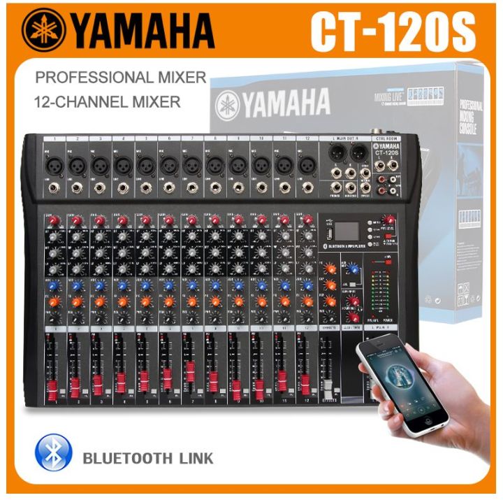 Ct 120s Yamaha Dj Sound System COD] CT-120S YAMAHA 12 Input